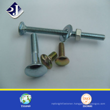 Round Head Square Neck DIN 603 Carriage Bolt with Nuts